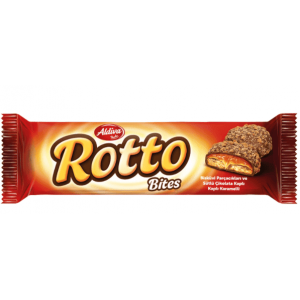 Aldiva Rotto Biscuit Sprinkled Milk Chocolate Coated Caramel Biscuit 63 gr 