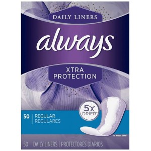 Always Xtra Protection Daily Liners 50 pc