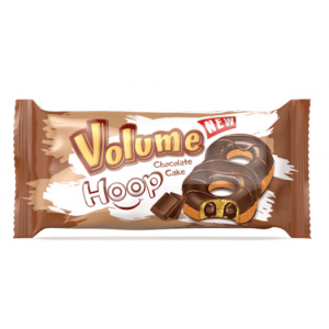 Alyan Volume Hoop Cocoa Coated Cake With Chocolate Sauce 45 gr 