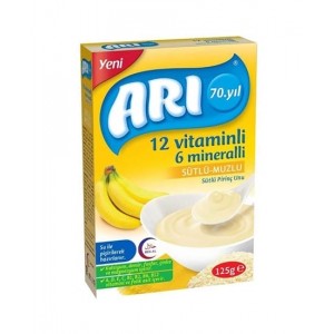 Arı Baby Food Milky Rice Flour With Banana 125 gr 