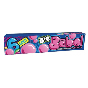 Big Babol Stick Mixed Fruit Gum 25 gr