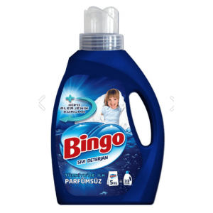 Bingo Sıvı Deterjan Parfümsüz 2145 Ml