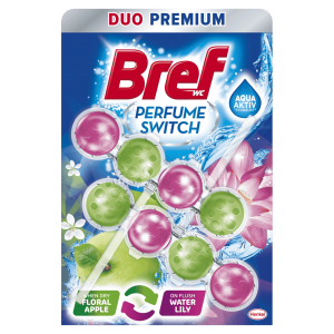 Bref Toilet Block Duo Premium Victoria&green Apple Duopack