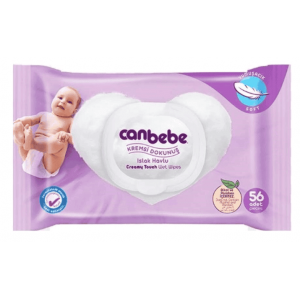 Canbebe Creamy Touch Wet Towel 56 pcs
