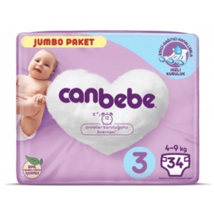 Canbebe Jumbo Paket No 3 34 Adet