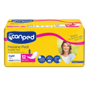 Canped Female Bladder Pads Lightweight 12 pcs