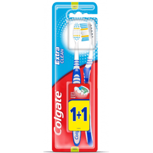 Colgate Extra Clean 1+1 Diş Fırçası 1 Adet