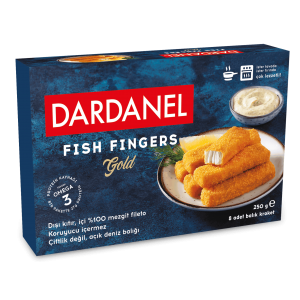 Dardanel Fish Finger Gold (Mezgit Fileto) 250 Gr