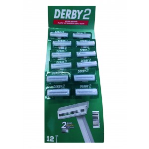 Derby 2 Tek Kullanımlık Tip Cartella Çift Bıçak 12 Adet