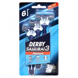 Derby Samurai 3 Platin 6 Blister 9 Adet