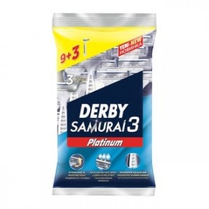 Derby Samurai 3 Platinum Tekli 9+3 Paketi 12 Adet
