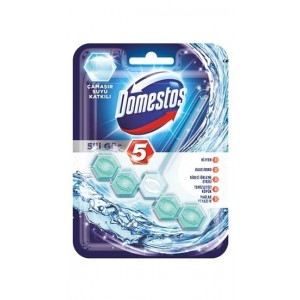 Domestos 5-Way Power With Bleacher Additive 55 gr 