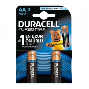 Duracell Turbo Max Pen Battery 2 Aa 2 pc 