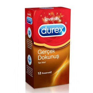 Durex Condom Closer Feelings Real Touch 12 pc 
