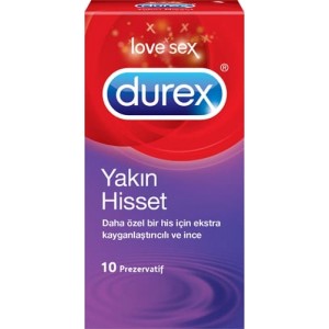 Durex Kondom Daha Yakın Duygular Ultra Kaygan 10 Adet