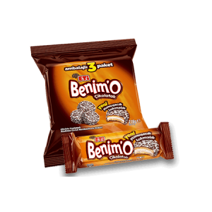 Eti Benim'o Coated Marshmallow And Coconut Biscuit Bag 72 gr 