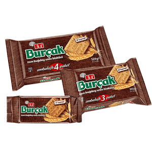 Eti Burçak Whole Wheat Bakery Biscuit 393 gr 