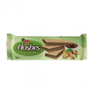 Eti Hoşbeş Wafer Hazelnut 70 gr 