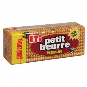 Eti Petit Beurre Bisküvi Klasik 200 Gr