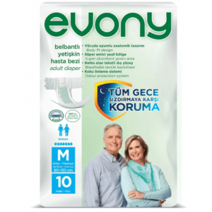Evony Adult Diapers Medium 10 pc 