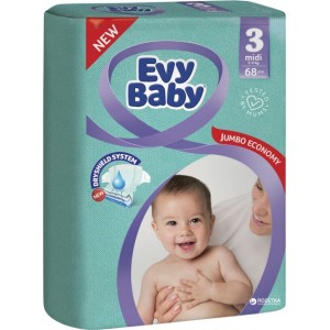 Evy Baby Jumbo Packet No 3 68 pc