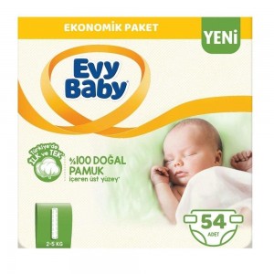Evy Baby İkiz Paket No 1 54 Adet