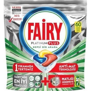 Fairy Tabs Platinum Plus 60 pcs 