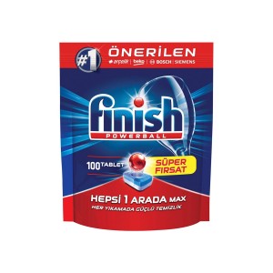 Finish All İn One Degreaser Lemon Scented 100 pc 