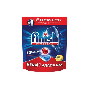 Finish All İn One Degreaser Lemon Scented 80 pc 