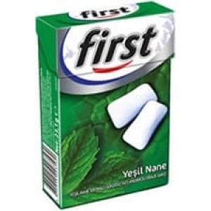 First Chewing Gum Green Mint 23.1 gr 