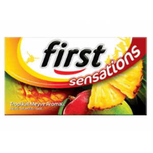 First Sakız  Sensations Tropik Meyve 27 Gr