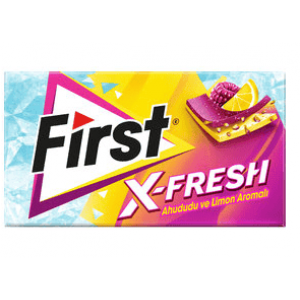 First Chewing Gum X Fresh Raspberry&lemon 27 gr 