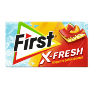 First Chewing Gum X Fresh Watermelon&peach 27 gr 