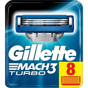 Gillette Mach 3 Turbo 8 pc