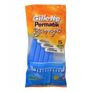 Gillette Permatik Disposal 5 pc 