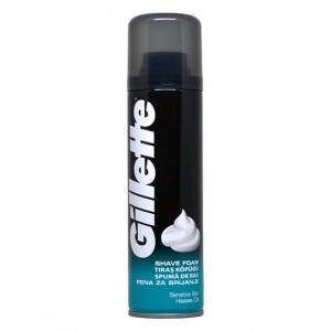 Gillette Shave Foam Sensitive Skin  200 Ml 