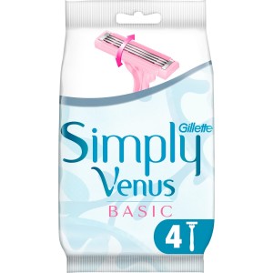 Gillette Venus Simply Basic Tek Kullanımlık Razors 4 Adets 