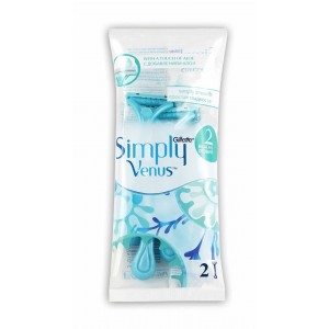 Gillette Venus Simply Smooth Disposal Razors 2 pcs 