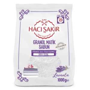 Hacı Şakir Granül Matik Sabun Lavanta 1000 Gr