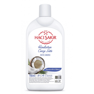 Hacı Şakir Liquid Soap Coconut 700 ml