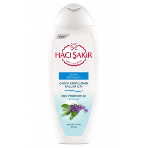 Hacı Şakir Shampoo Sage Effective Against Dandruff 500 ml