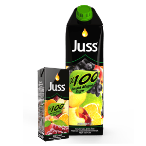 Juss 100% Mixed Fruit Juice 200 ml 