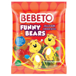 Kervan Gıda Bebeto Funny Bears 80 Gr