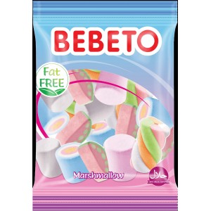Kervan Gıda Bebeto Marshmallow Candy Mix  135 Grx12