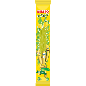 Kervan Gıda Bebeto Sour Stick Lemon  180 Grx24 