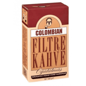 Kuru Kahveci Mehmet Efendi Colombian Filtre Kahve 500 Gr