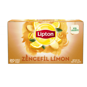 Lipton Bitki Çayı Zencefil&limon 20 Adet