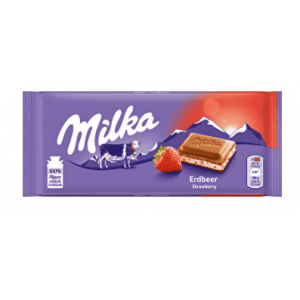 Milka Tablet Çikolata Çilek Yoğurt 100 Gr
