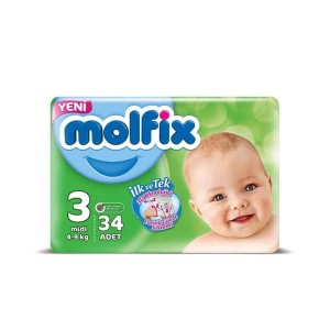 Molfix Eco Packet No 3 34 pc