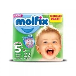 Molfix Eco Packet No 5+ 22 pc